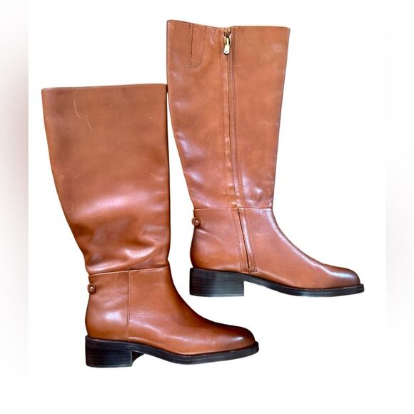 NWOT Sam Edelman Mable Wide Café in Rich Cognac – Sz 9.5 M - Picture 5 of 8